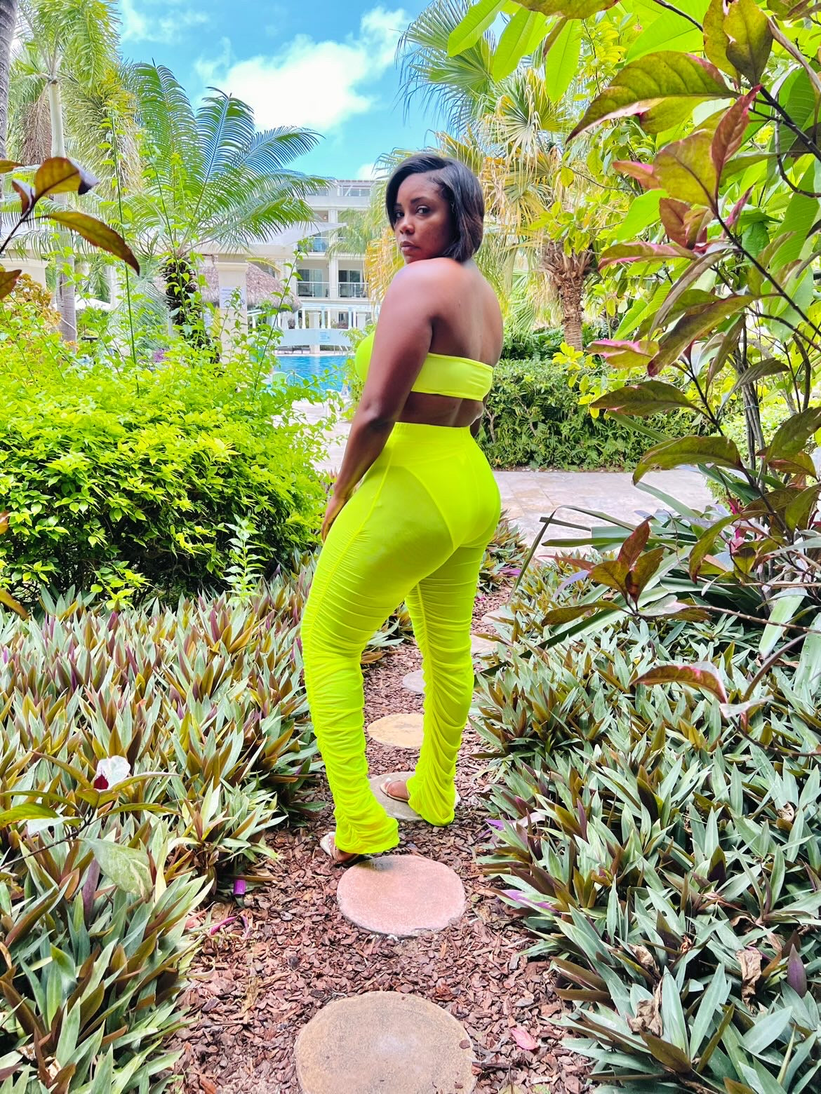 Slim Time cover pants