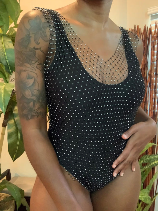 Diamonds are forever bodysuit coverup