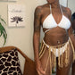 Fringed Crochet Skirt