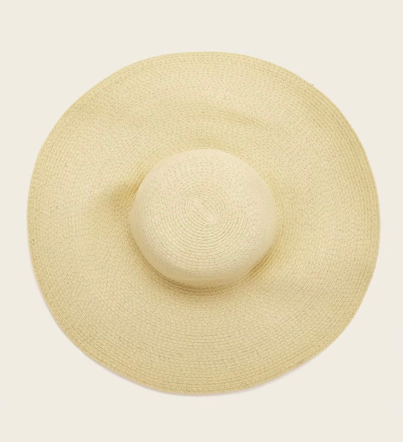 Girly Girl Straw Beach Hat