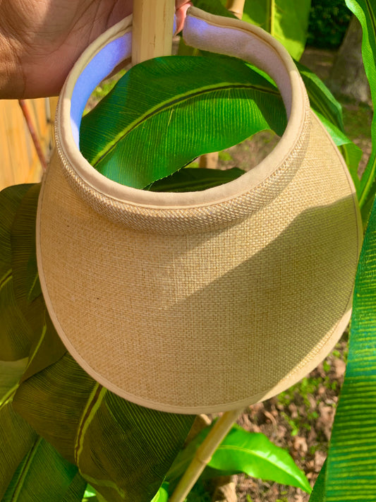 Girly Girl Straw Visor