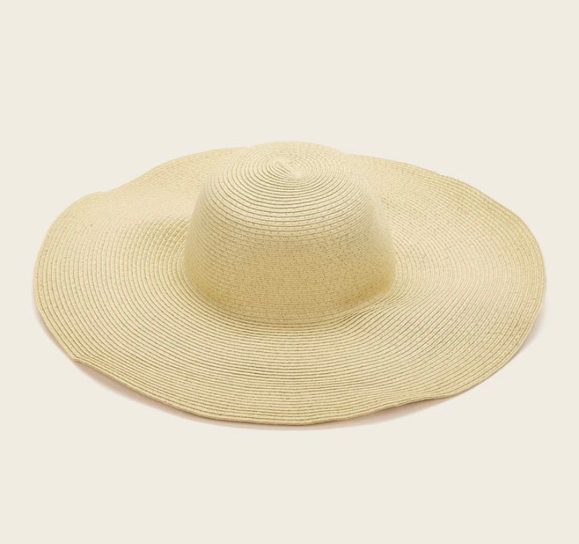 Girly Girl Straw Beach Hat